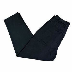 Vintage OG Classics Black Double Pleated Slim Fit Chino Pants - Size 30x30